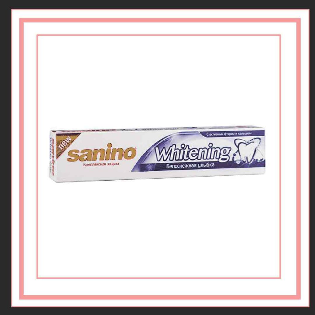 فروشگاه بابیکو-خمیر دندان سانینو Whitening حجم 100 میلی لیتر